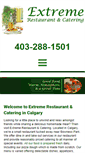 Mobile Screenshot of extremerestaurantandcatering.com